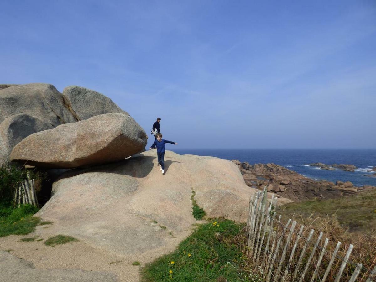 Appartement Spacieux A 200 M De La Plage - Hotel De L'Europe Perros-Guirec Ngoại thất bức ảnh